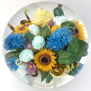 Lilac Bouquet Orb by David Graeber